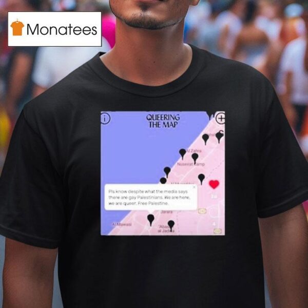 Ottawa Gay Queering The Map Palestine T Shirt
