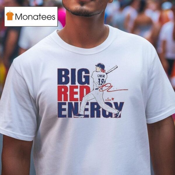 Owen Caissie Big Red Energy T Shirt