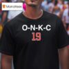 Owen Caissie O N K C Chicago Cubs T Shirt