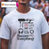 Owl City Music Record Everything T Shirt