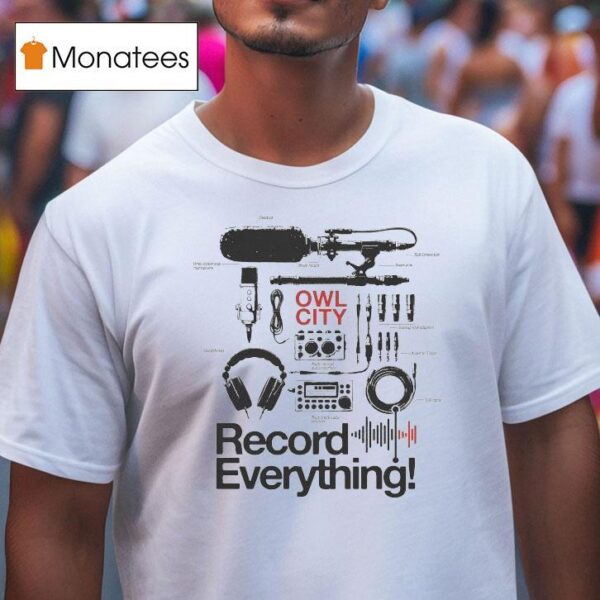Owl City Music Record Everything T Shirt