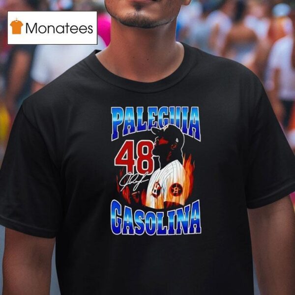 Paglia Gasolina Houston Astros Baseball Signature T Shirt