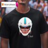 Patrick Paul Head Miami Dolphins Football T Shirt
