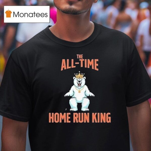 Pete Alonso New York Mets Polar Bear The All Time Home Run King T Shirt