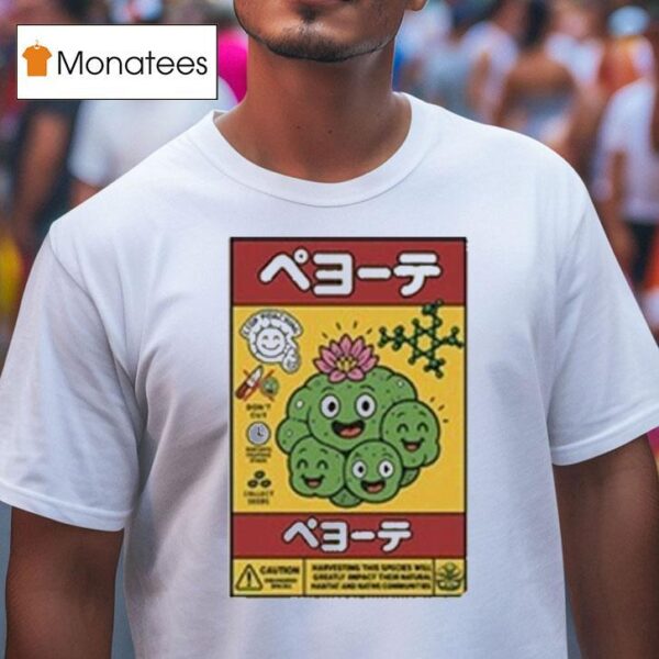 Peyote And Friends Stop Poaching T Shirt