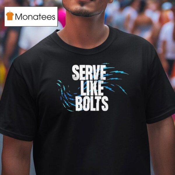 Philippines Vmwc Serve Like Bolts Volleyball World T Shirt
