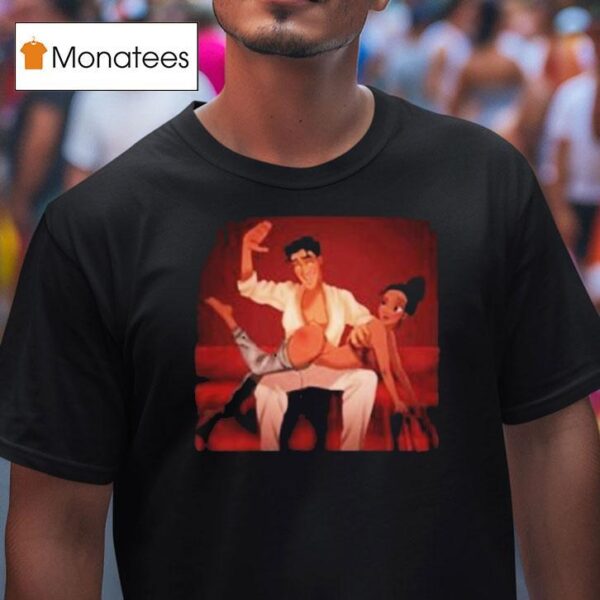 Princess Tiana And Prince Naveen Naughty T Shirt