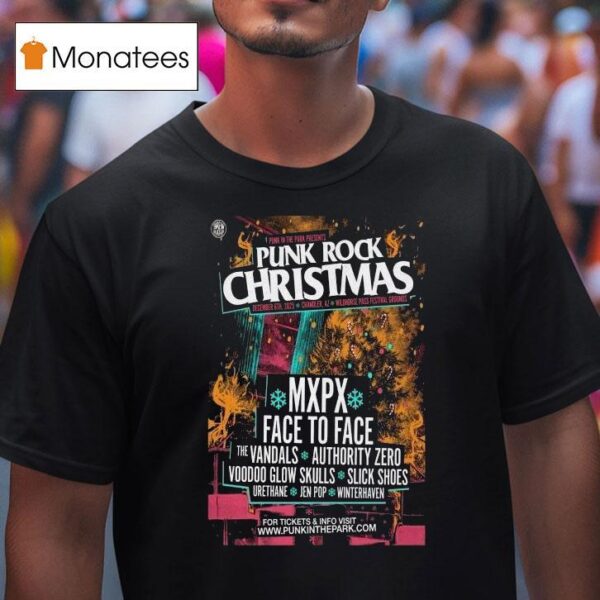 Punk In The Park Wild Horse Pass Festival Grounds Tour December T Shirt