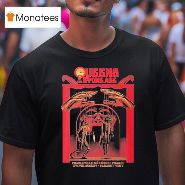 Queens Of The Stone Age The End Is Nero Tour At Cabaret Vert Festival On August Charleville Mezieres France T Shirt