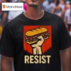 Resist Dc Sandwich Thrower T Shirt