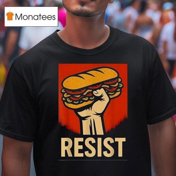 Resist Dc Sandwich Thrower T Shirt