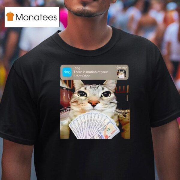 Ring There Is Motion At Your Front Door Meme T Shirt