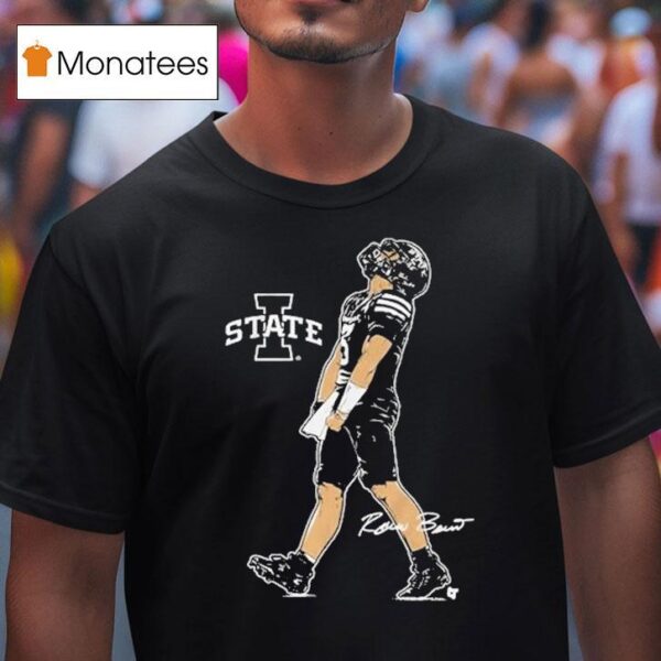 Rocco Becht Superstar Pose Iowa State Cyclones T Shirt