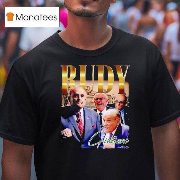 Rudy Giuliani Portrait Graphic T Shirt
