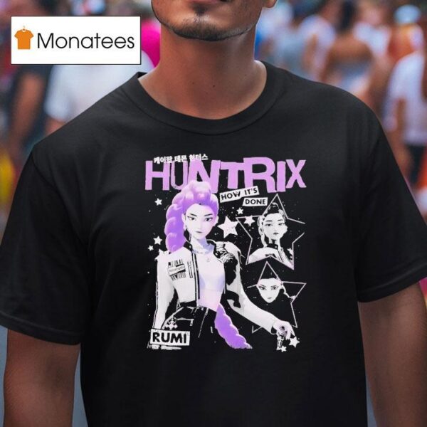 Rumi Kpop Demon Hunters Anime T Shirt