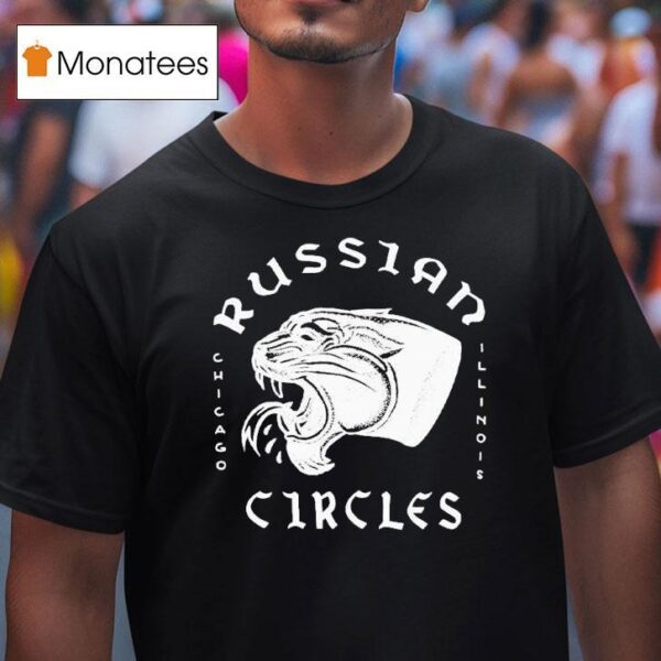 Russian Circles Chicago Illinois Panther T Shirt