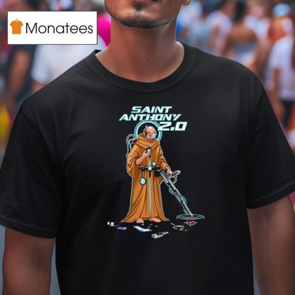 Saint Anthony Digital T Shirt