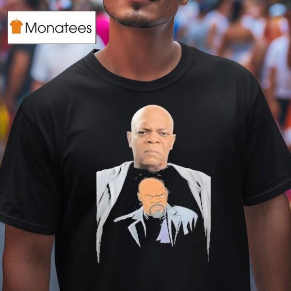 Samuel L Jackson Selfie Inception Indulgence T Shirt