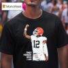 Shedeur Sander They Forgot Who I Am T Shirt