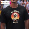Skeleton Retirement Park Vintage T Shirt