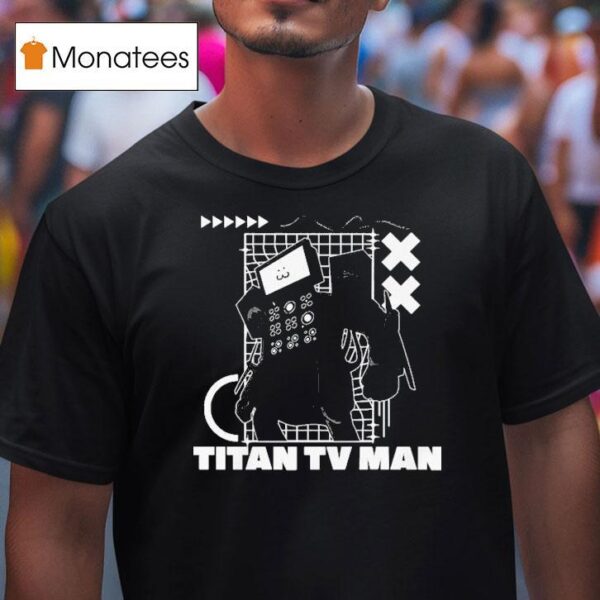 Skibidi Toilet Titan Tv Man T Shirt