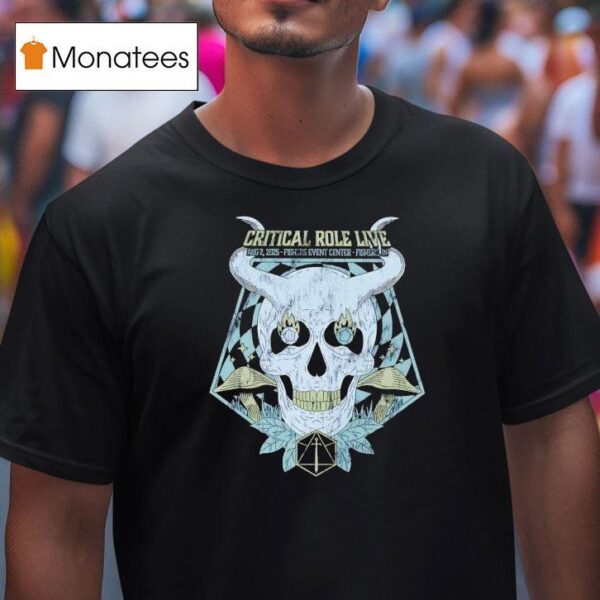 Skull Critical Role Live Vintage T Shirt