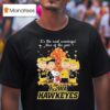 Snoopy And Friends The Peanuts Iowa Hawkeyes It S The Most Wonderful Time Of The Year T Shirt
