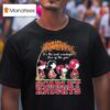 Snoopy The Peanuts Rutgers Scarlet Knights It S The Most Wonderful Time Of The Year T Shirt