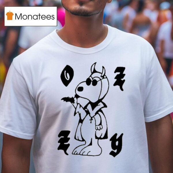Snoopy X Chinacat Ozzy Osbourne Ba T Shirt