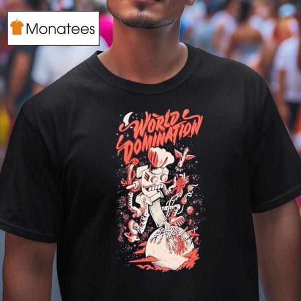 Spag Heddy World Domination Robo T Shirt