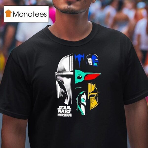 Spencers Mandalorian Panels T Shirt
