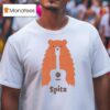 Spitz Acoustic Guitar Bear T Shirt