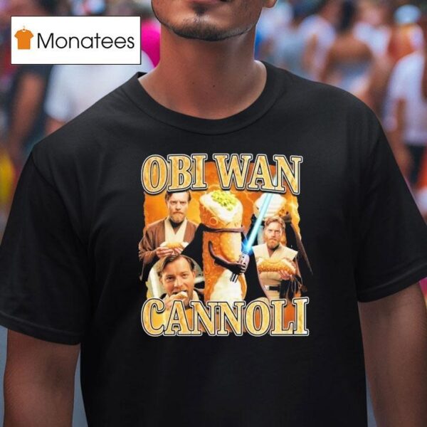 Star Wars Obi Wan Cannoli T Shirt