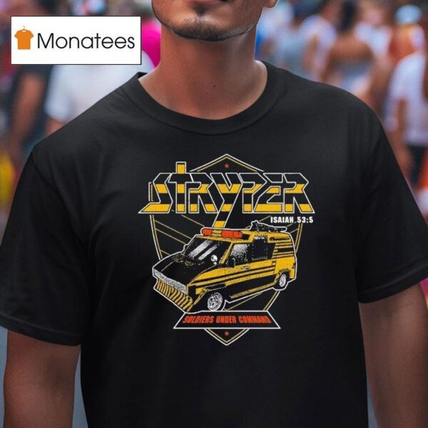 Stryper Soldiers Under Command Battle Van T Shirt