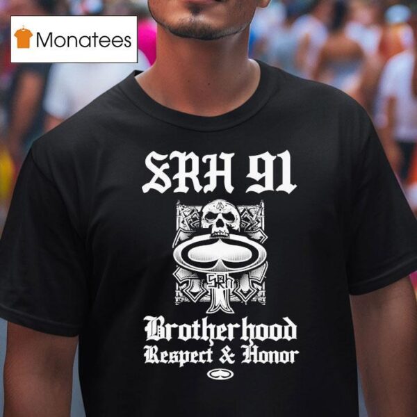 Supporting Radical Habits Brotherhood Respect And Honor T Shirt