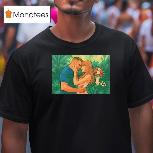 Swift Travis Kelce Engagement T Shirt