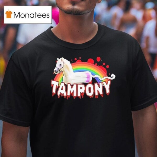 Tampony Horse Rainbow T Shirt
