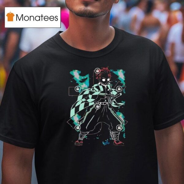 Tanjiro Kamado From Demon Slayer Kimetsu No Yaiba T Shirt