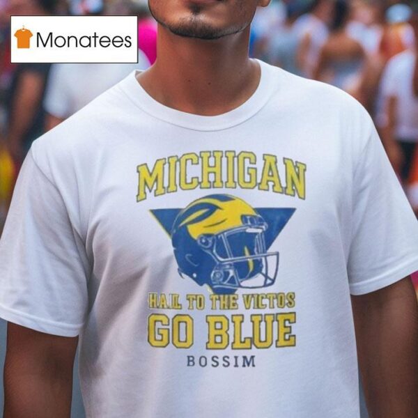 Taylor Lewan Michigan Wolverines Hail To The Victors Go Blue Bossim T Shirt