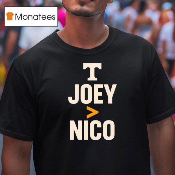 Tennessee Volunrs Joey Vs Nico T Shirt