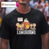 Texas Longhorn X The Peanuts The Gang Happiness Is Texas T Shirt