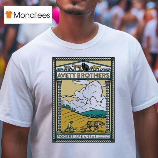 The Avett Brothers Tour Rogers Arkansas T Shirt