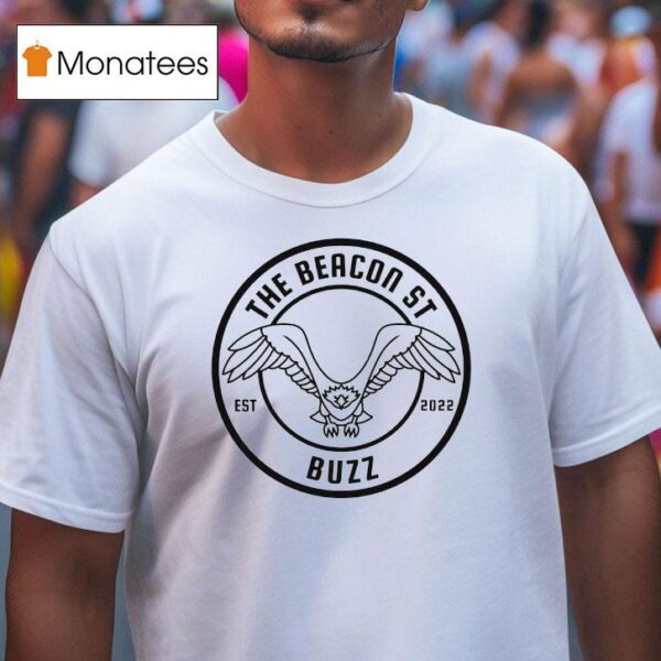 The Beacon St Buzz Est Logo T Shirt