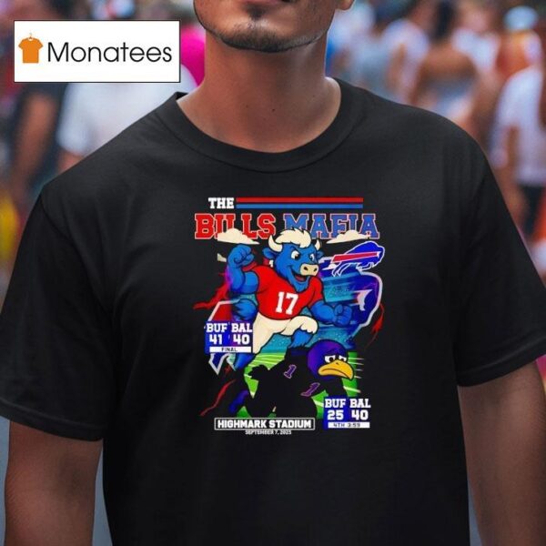 The Buffalo Bills Beat Baltimore Ravens In Highmark Stadium T Shirt