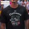 The Flatliners Panther Rose T Shirt