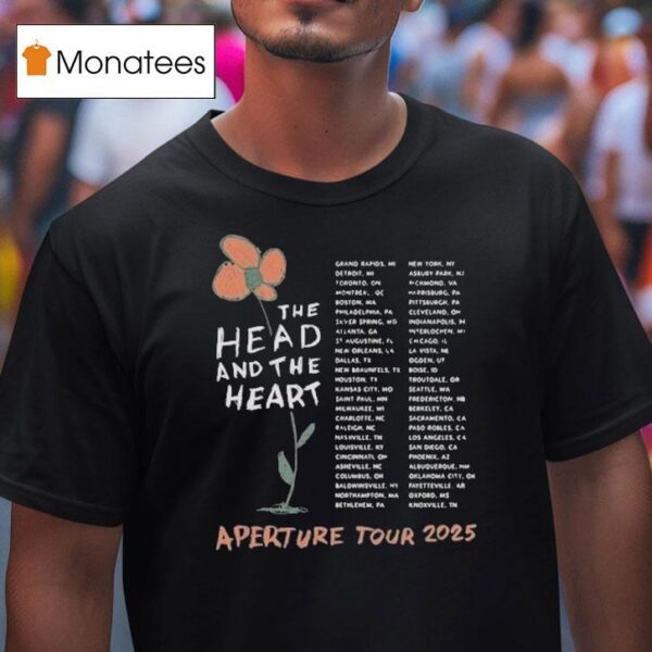 The Head And The Heart Aperture Tour Dates T Shirt