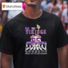 The Minnesota Vikings Walking Across Skol Vikings Thank You For The Memories Signatures T Shirt