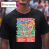 The Motet Summer Tour North American Cities Dates T Shirt