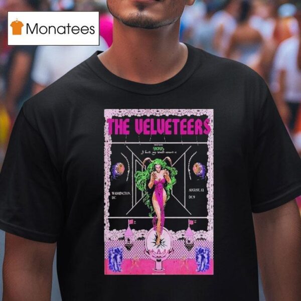 The Velvers Washington Dc Tour T Shirt