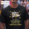 The Wombats Proud Member Of Chippy Van Workers Union T Shirt